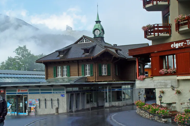 Swiss Alpine scenery near Interlaken
